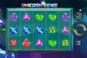 Unicorn Gems Slot Game Screenshot Image