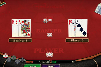 Baccarat Table Game Screenshot Image