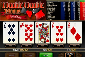 Double Double Bonus Video Poker Screenshot Image