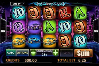 Slot Wheels Slot Game Screenshot Image