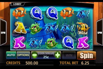 Tropical Aquarium Slot Game Screenshot Image