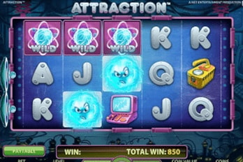 Attraction Slot Game Screenshot Image