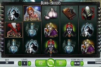 Blood Suckers Slot Game Screenshot Image