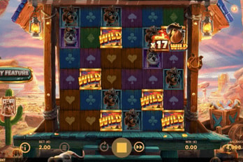 Buster's Bones Slot Game Screenshot Image