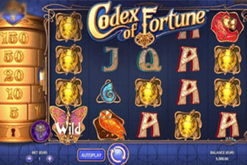 Codex of Fortune Slot Game Screenshot Image