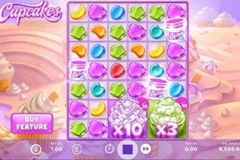 Cupcakes Slot Game Screenshot Image