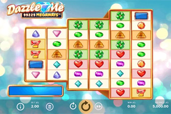 Dazzle Me Megaways Slot Game Screenshot Image