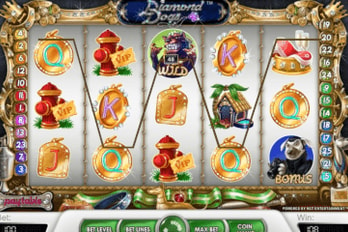 Diamond Dogs Slot Game Screenshot Image