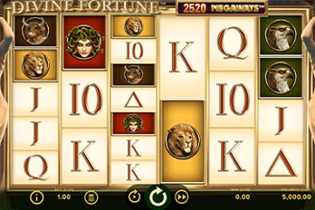 Divine Fortune Megaways  Slot Game Screenshot Image