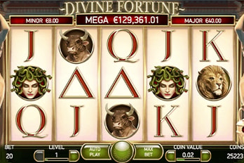Divine Fortune  Slot Game Screenshot Image