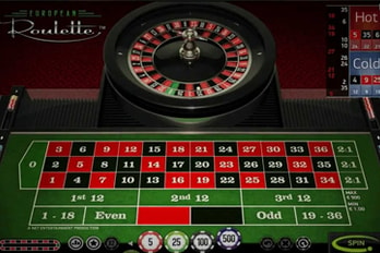 European Roulette  Table Game Screenshot Image