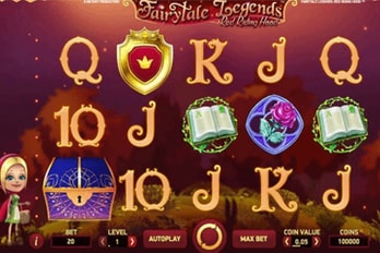 Fairytale Legends: Red Riding Hood Slot Game Screenshot Image