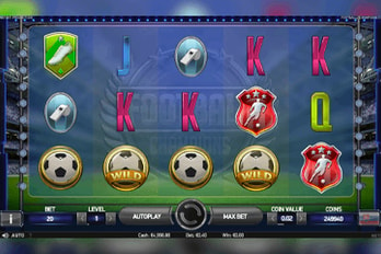 Football: Champions Cup Slot Game Screenshot Image