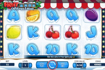 Fruit Shop: Christmas Edition  Slot Game Screenshot Image