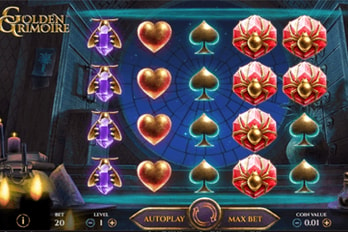 Golden Grimoire Slot Game Screenshot Image