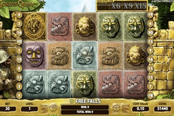 Gonzo's Quest: The Search for Eldorado Slot Game Screenshot Image