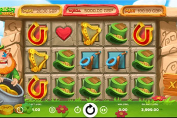 Irish Pot Luck Slot Game Screenshot Image