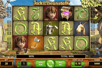 Jack and the Beanstalk  Slot Game Screenshot Image