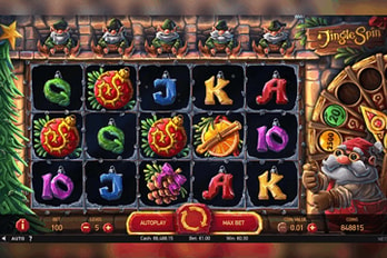 Jingle Spin Slot Game Screenshot Image
