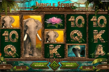 Jungle Spirit: Call of the Wild Slot Game Screenshot Image