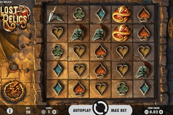 Lost Relics Slot Game Screenshot Image