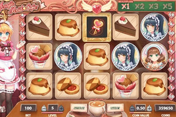 Magic Maid Cafe! Slot Game Screenshot Image