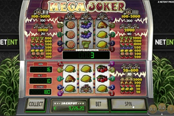 Mega Joker Slot Game Screenshot Image