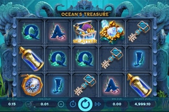 Ocean's Treasure Slot Game Screenshot Image