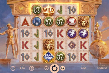 Parthenon: Quest for Immortality Slot Game Screenshot Image