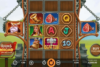 Riches of Midgard: Land and Expand Slot Game Screenshot Image
