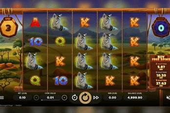 Serengeti Kings Slot Game Screenshot Image