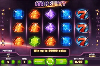 Starburst  Slot Game Screenshot Image