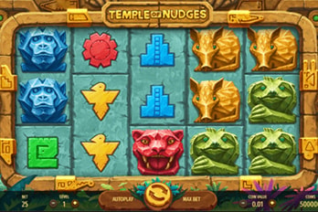 Temple of Nudges Slot Game Screenshot Image