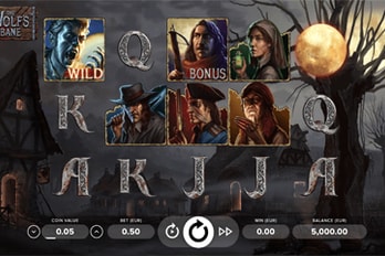 The Wolf's Bane Slot Game Screenshot Image