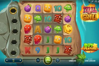 Thrill To Grill Slot Game Screenshot Image