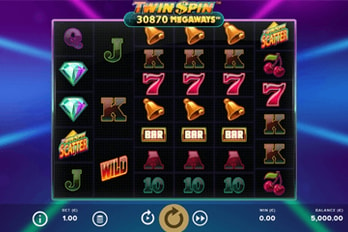 Twin Spin Megaways  Slot Game Screenshot Image
