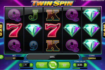 Twin Spin  Slot Game Screenshot Image