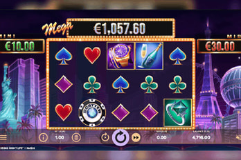 Vegas Night Life Slot Game Screenshot Image