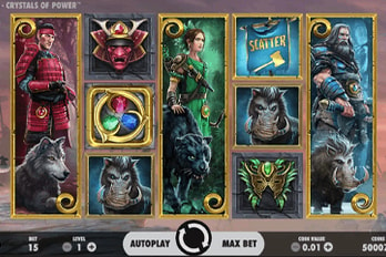 Warlords: Crystals of Power Slot Game Screenshot Image