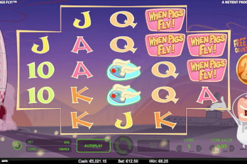 When Pigs Fly! Slot Game Screenshot Image