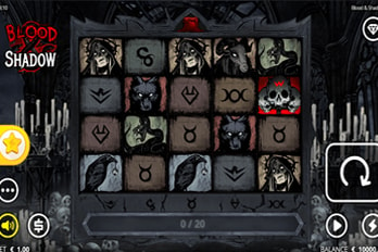 Blood & Shadow Slot Game Screenshot Image