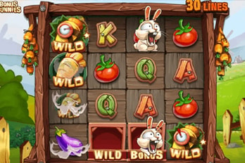 Nolimit City Bonus Bunnies Slot Game Screenshot Image