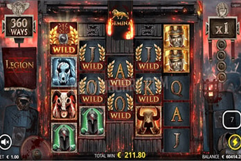 Legion X Slot Game Screenshot Image