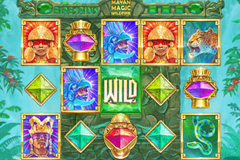 Nolimit City Mayan Magic Wildfire Slot Game Screenshot Image