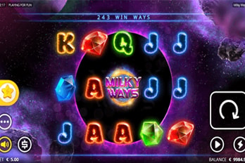 Milky Ways Slot Game Screenshot Image