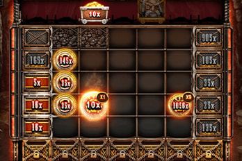 Nolimit City Misery Mining Slot Game Screenshot Image