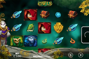 Nolimit City Owls Slot Game Screenshot Image