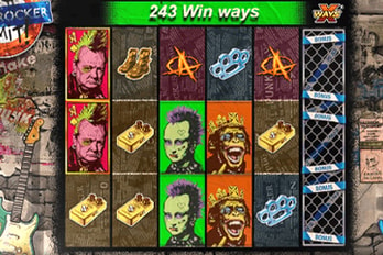 Nolimit City Punk Rocker Slot Game Screenshot Image