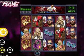 The Rave Slot Game Screenshot Image