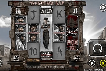 Nolimit City Tombstone R.I.P Slot Game Screenshot Image